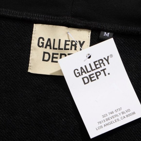 Gallery Dept Basic Monogram Logo Print Hooded - Picture 4 of 9